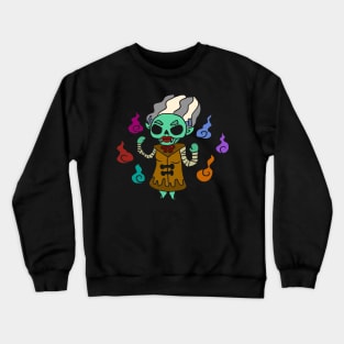 Helloween tshirt with nice Horro motive for creepy people Crewneck Sweatshirt